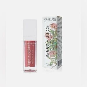 2/$25 SERAPHINE BOTANICALS BERRY + JUICE LIP OIL “GUAVA GLAZE” - BRAND NEW!